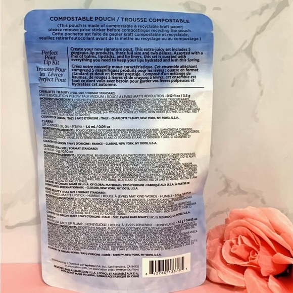 Sephora Favorites (LIMITED EDITION) Perfect Pout Lip Kit NWT - Picture 11 of 11